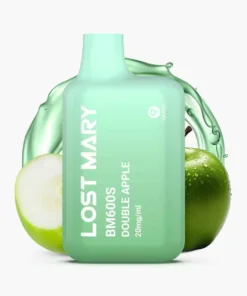 Lost Mary BM600s Double Apple Disposable Vape – Smooth & Flavorful Puffs