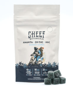 Cheef Botanicals Amanita Muscaria Pilz + HHC + Delta 9 Gummies Cubes